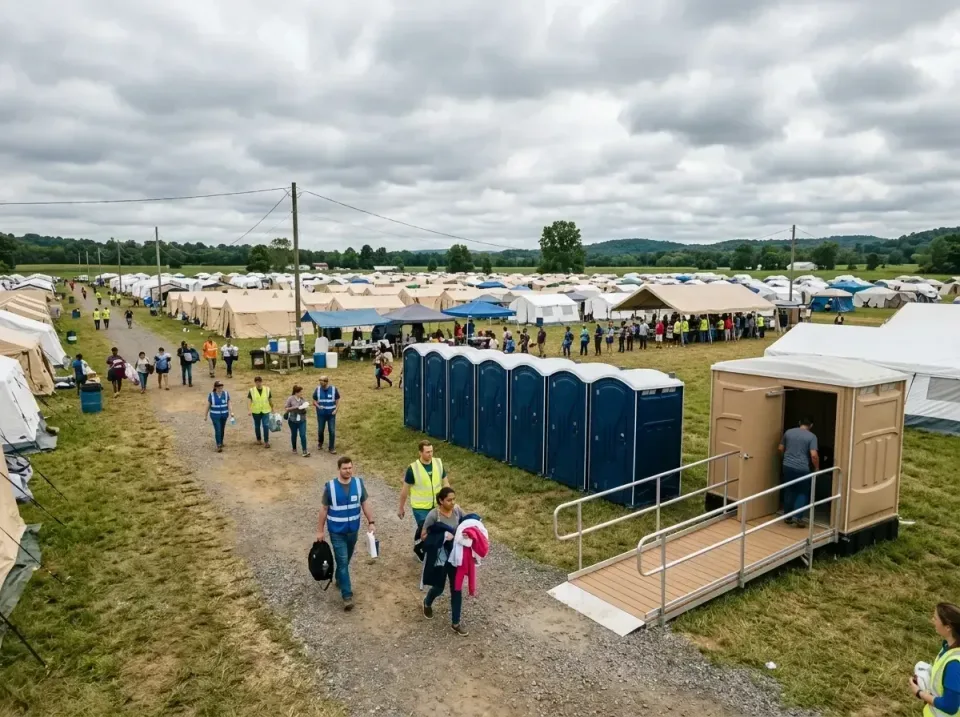 disaster-relief-camp-restrooms-010 — frequently asked questions, Dumpster & Portable Bathrooms Rental in Laureles, TX
